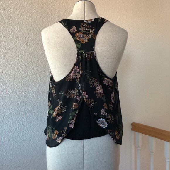 Ambiance- Floral Sheer Blouse - Picture 3 of 5